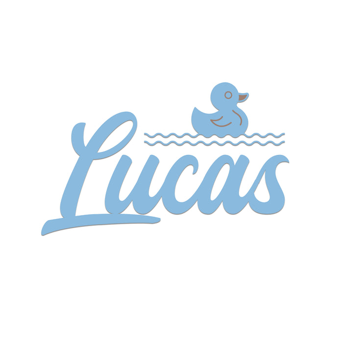 Nursery Name Sign - Quack - Kids and Baby Names Nursery Wall Decor