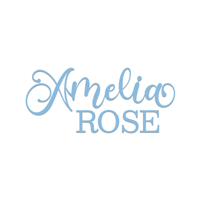 Nursery Name Sign - Dreaming of you - Kids and Baby Names Nursery Wall Decor