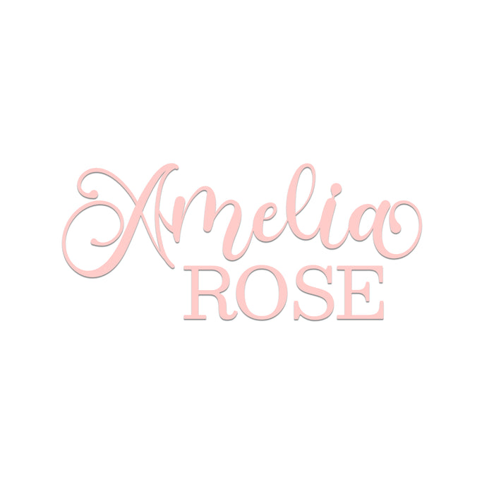 Nursery Name Sign - Dreaming of you - Kids and Baby Names Nursery Wall Decor