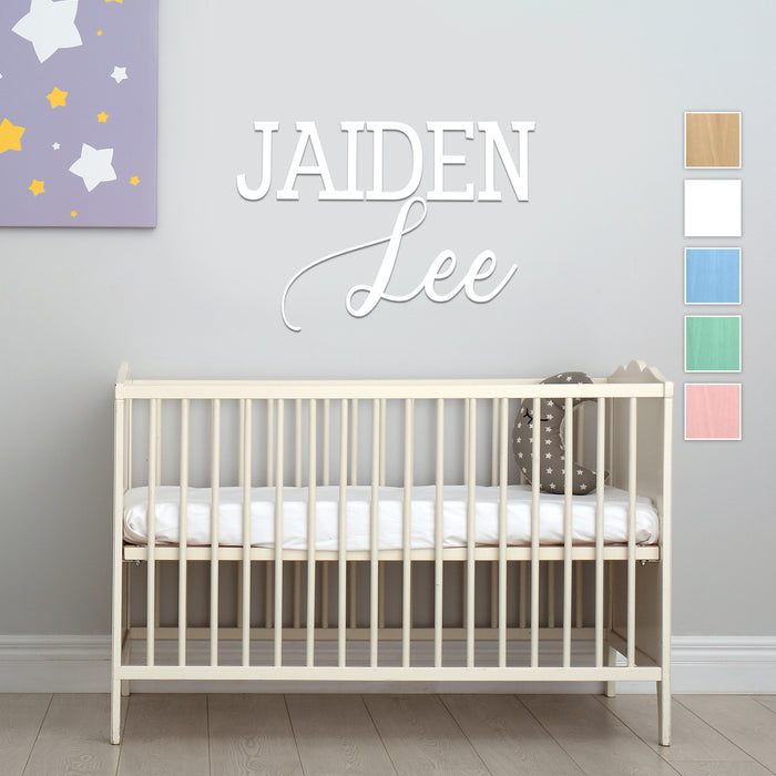 Nursery Name Sign - Stars Above - Kids and Baby Names Nursery Wall Decor