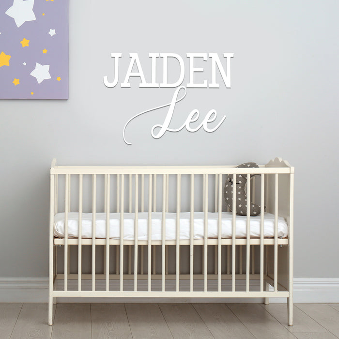 Nursery Name Sign - Stars Above - Kids and Baby Names Nursery Wall Decor
